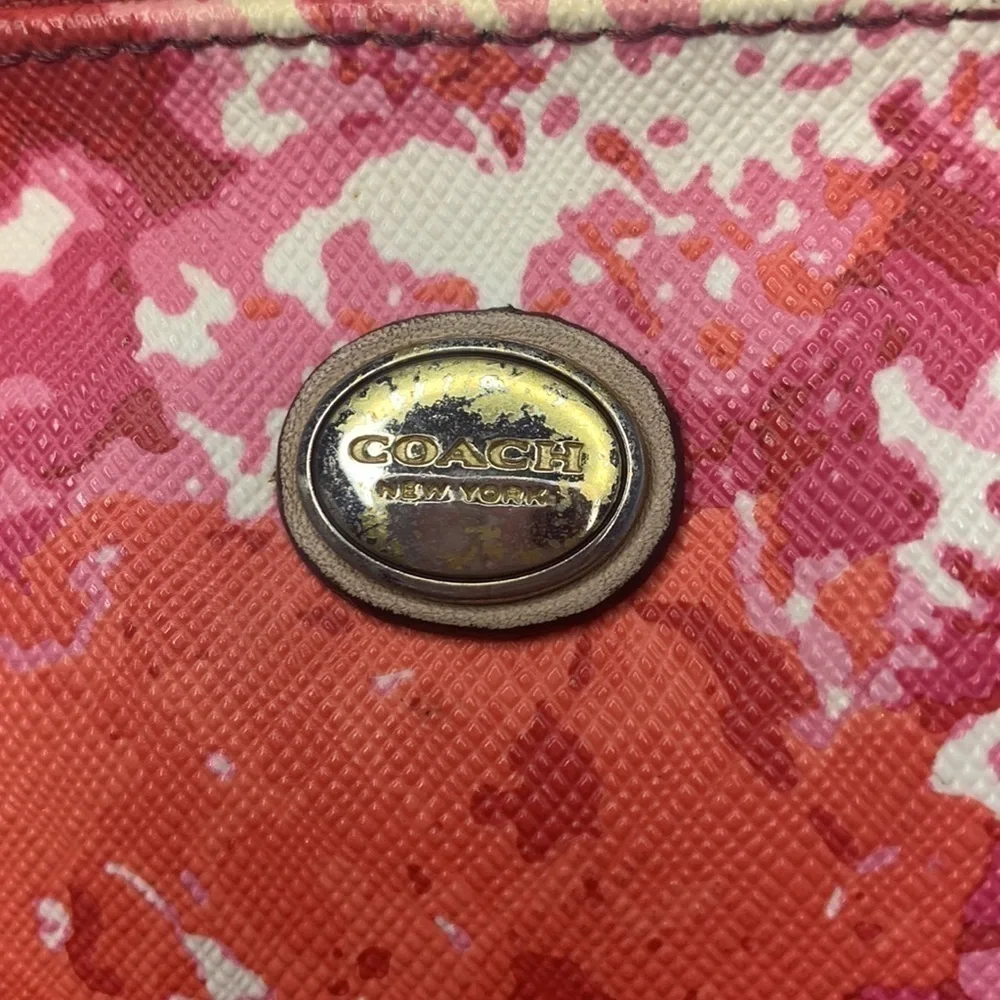 Coach Cora Rare F31341 Peyton Floral Domed Satchel